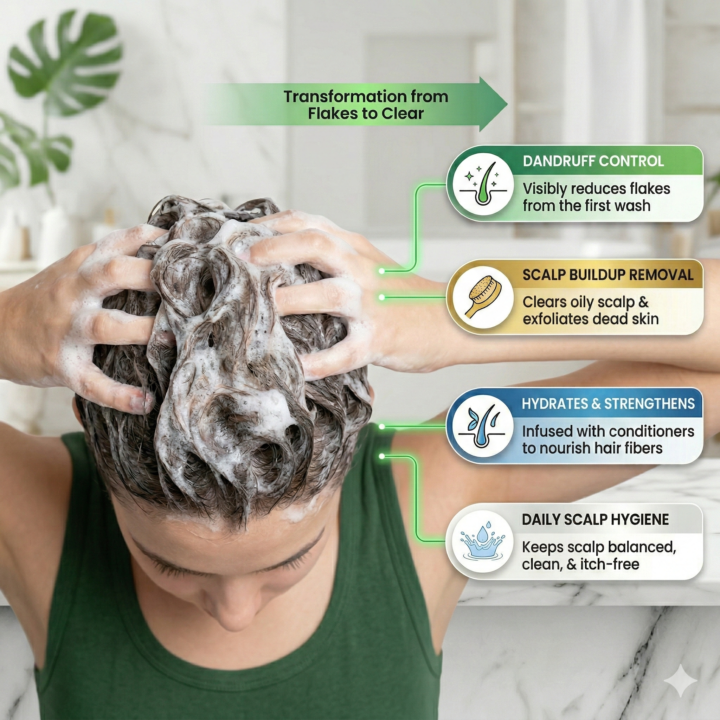Anti-Dandruff Shampoo with Conditioner - Image 4